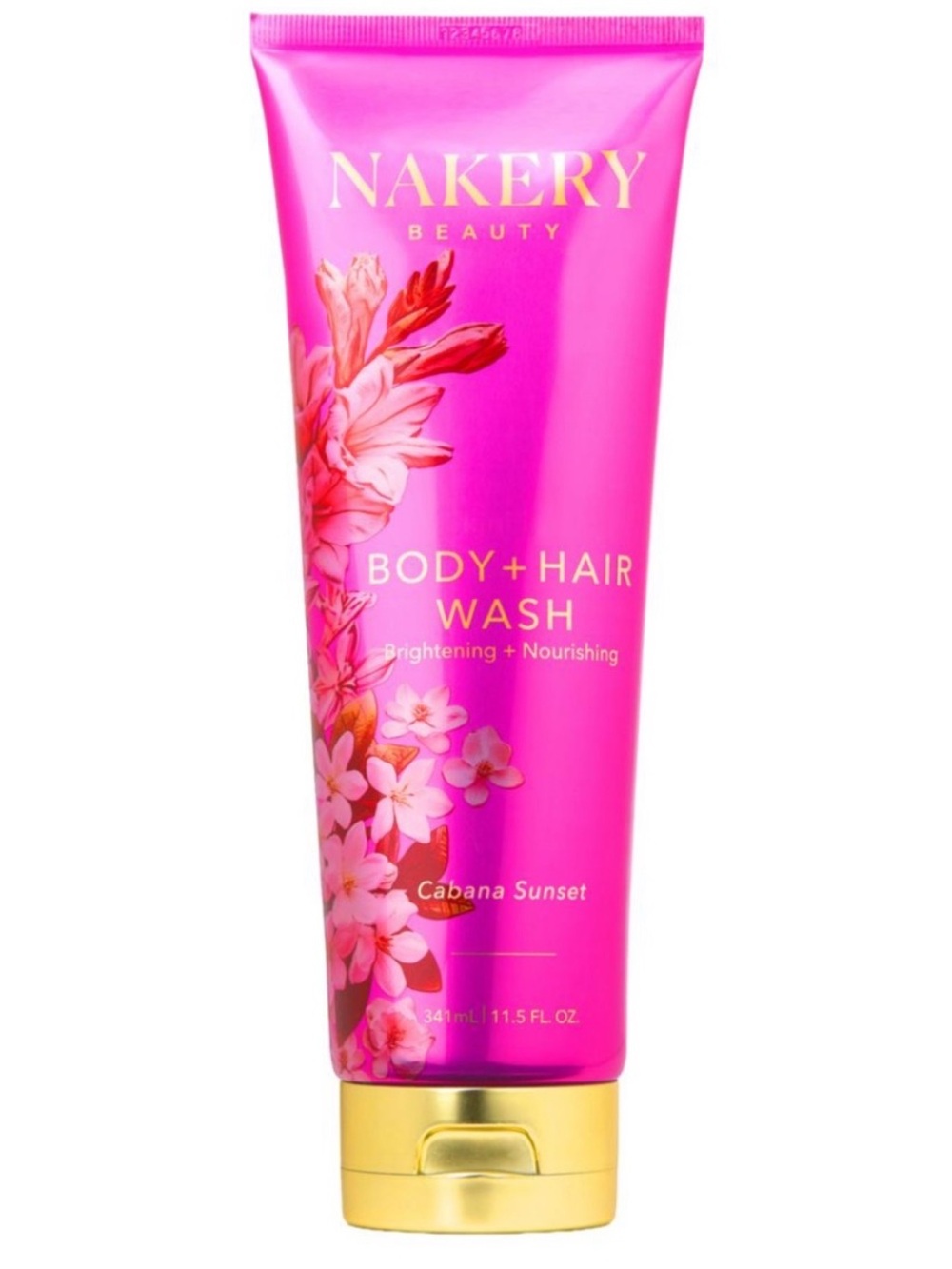 Nakery Beauty Cabana Sunset Body + Hair Wash 11.5 oz